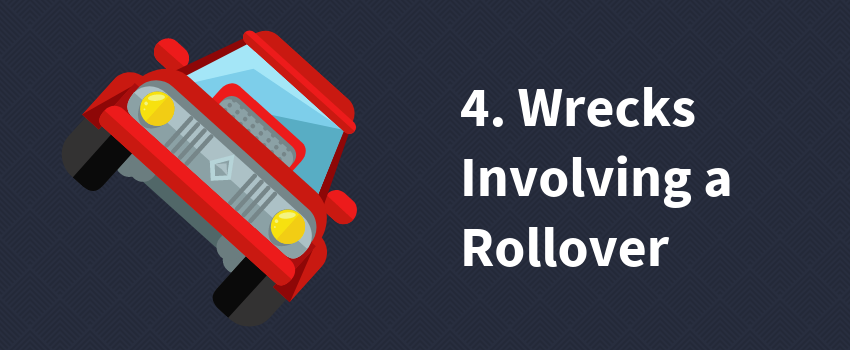 4. Wrecks Involving a Rollover